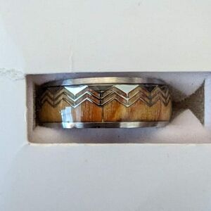 Men's titanium wedding band or everyday ring